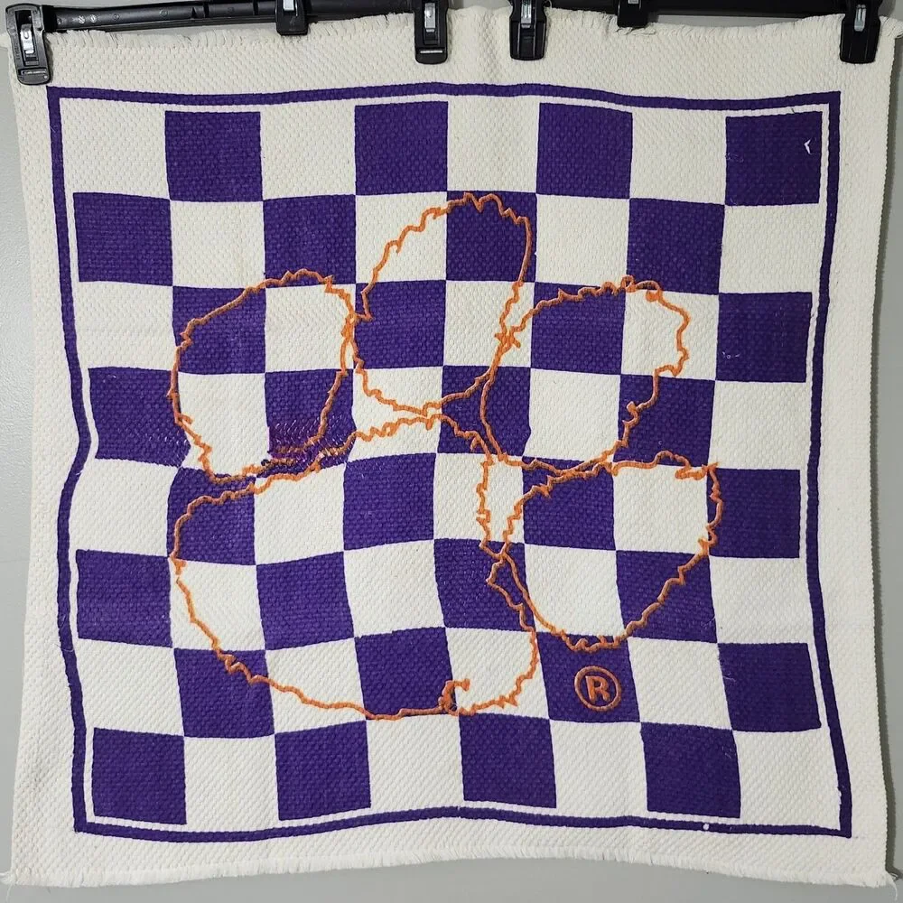 Clemson Tigers Jumbo Checkers Game (Complete)